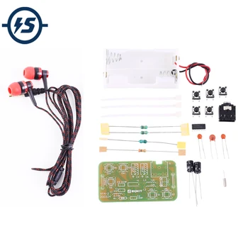 

DIY Kit FM Stereo Radio Module w/ Headset Adjustable 76-108MHz Wireless Receiver DC 3V