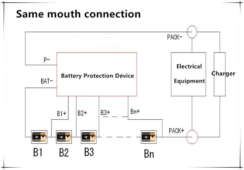 6s 15a lto bms 2.4v lítio titanate
