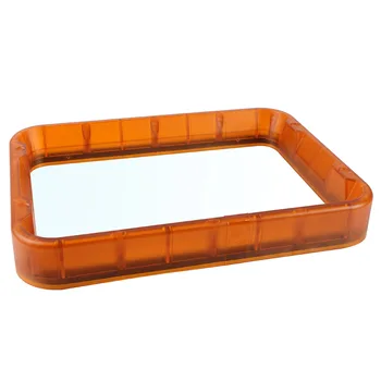 

Tools Portable Spare Parts Home Vat Practical Orange Office Light Curing 3D Printer Durable Easy Dye Resin Tank For Wanhao D8