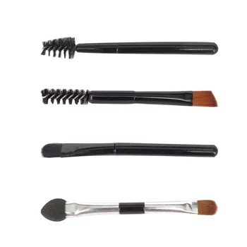 

Makeup Brushes Eye Shadow Blending Eyeliner Brush Eyelash Brush Spiral Eyebrow Brushplasticdouble Headmini Short Soft