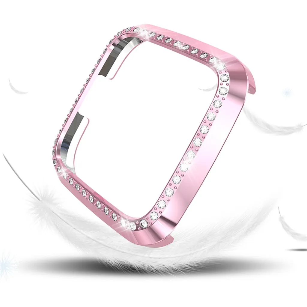 Чехол для экрана для Fitbit versa/Lite Smart watch Прозрачный Высокочувствительный ультра-тонкий роскошный Кристальный протектор экрана