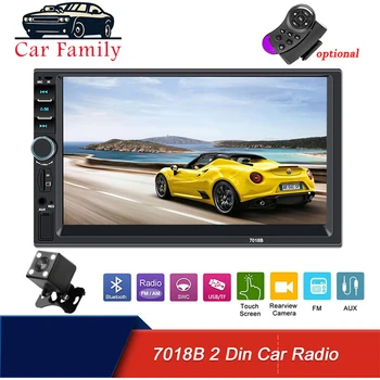 

Car Family Car Multimedia Player Autoradio 2 din 7" Car Radio Touch Screen Audio Stereo Bluetooth FM USB Support Camera Control