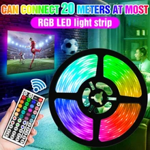 

5050 SMD LED Strips Light Flexible RGB Lamp Ribbon TV Backlight LED Tape 5M 10M 15M 20M For Room Decor Diode Christmas Lights