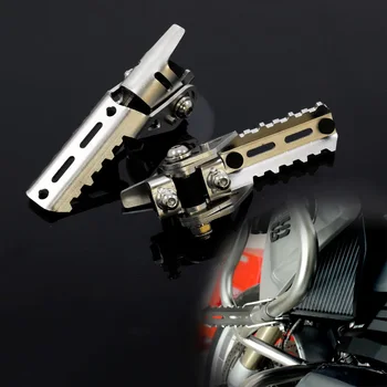 

For BMW R1200GS LC 2013-2019 Motorcycle Highway Pegs Pegs For Pipes Triumph Tiger Explorer Clamps to 22mm 25mm diameter tube New