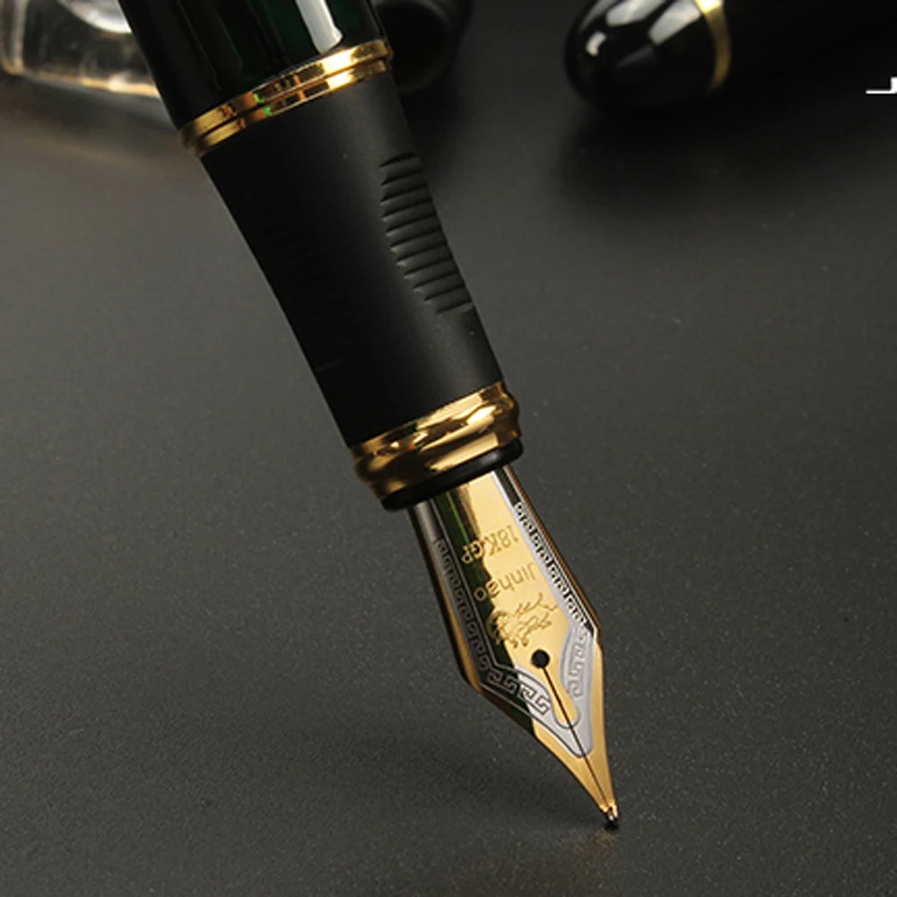 JINHAO X450 GOLDEN METAL Fountain Pen Stationery Office School Supplies fountain pen metal pen