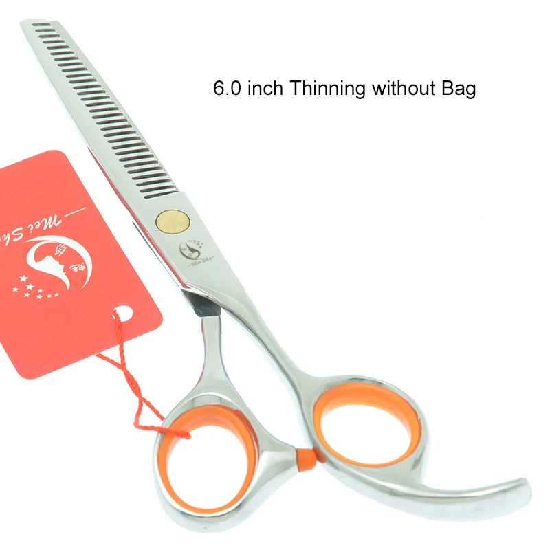 HA0154 no Bag 60 Meisha 5,5/6 дюймов, японские 440c ножницы для укладки волос, парикмахерские ножницы, профессиональные филировочные бритвы для стрижки волос, салонные инструменты HA0152 - Цвет: HA0154 no Bag 60