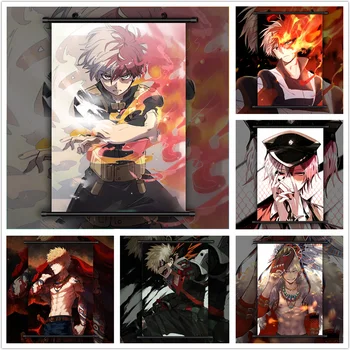 

Boku no My Hero Academia Bakugou Shoto Shouto Anime manga wall Poster Scroll K