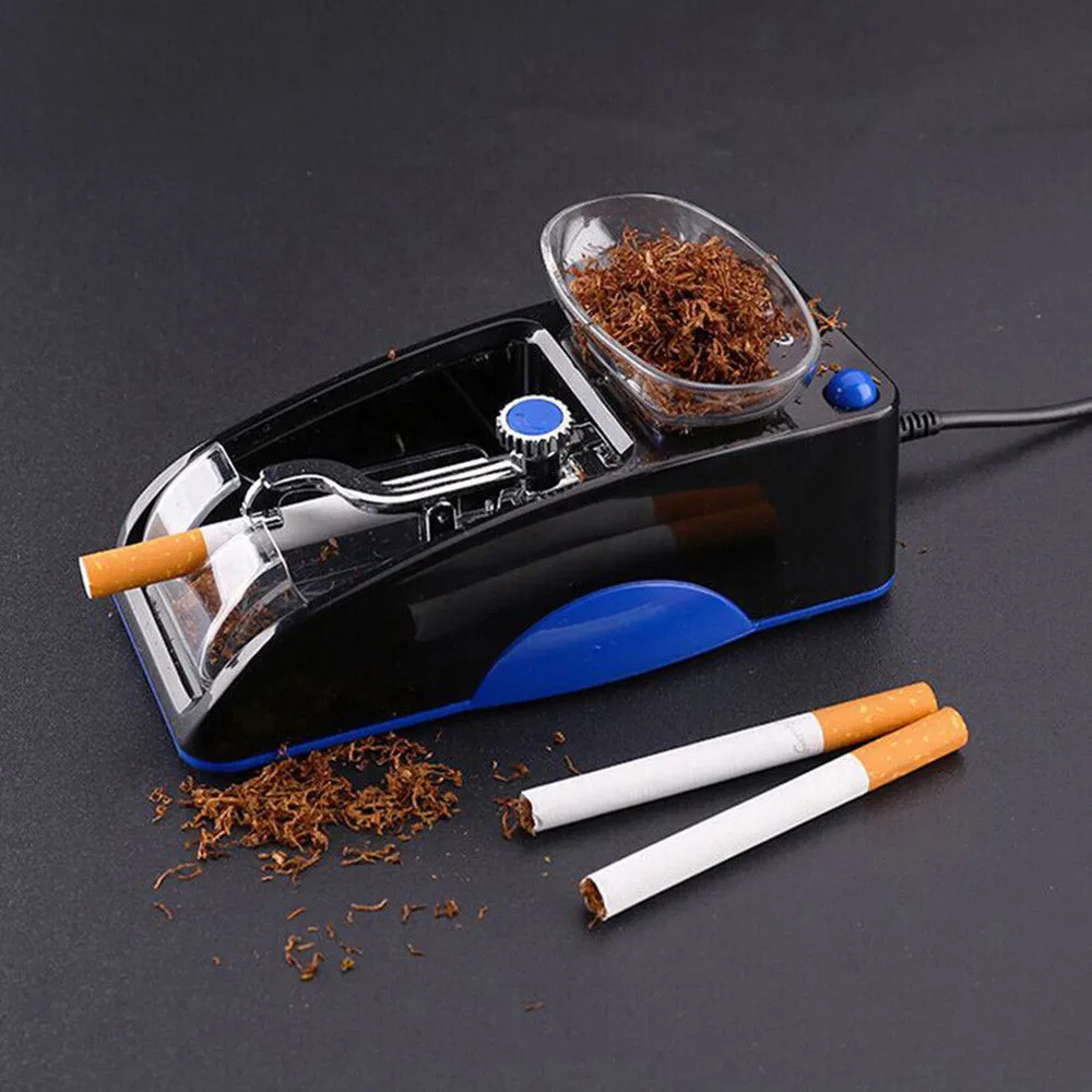 

1pc Electric Easy Automatic Cigarette Rolling Machine Tobacco Injector Maker Roller Drop ShippingElectric Cigarette Machine Easy