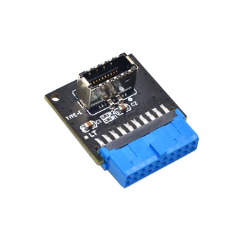 

Computer Connectors Riser USB 3.1 Front Panel PC Socket to USB 3.0 20Pin Header Extension Adapter for ASUS Motherboard PW-INC1TR