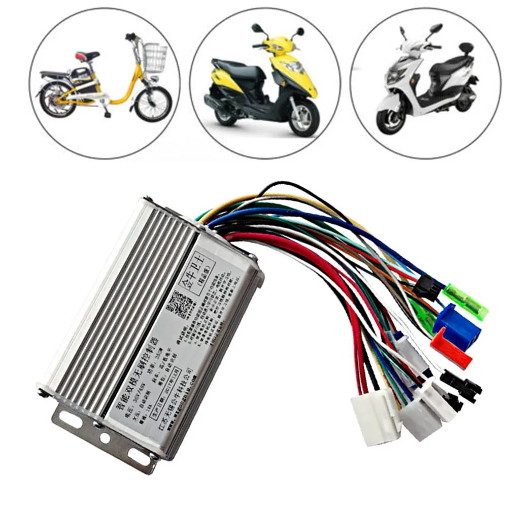Brushless DC Motor Controller 6-tube 600-800W Dual Mode 36V 48V 6mos For E-Bike Electric Scooter Bicycle EBike Accessories | Спорт и