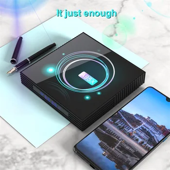 

10 pcs/lot DHL free Android 9.0 TV Box A95X F3 Slim Set Top Box Quad-core Amlogic S905 X3 WiFi BT 2GB/4GB & 16GB/32GB/64GB