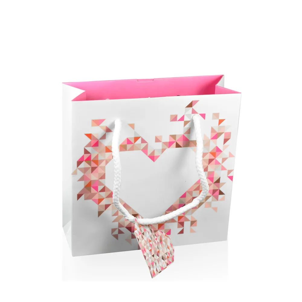 

NEW Gift Big Bag Original Charm Ring Bracelet Earrings Necklace Love Handbag Storage Protection Jewelry Atmosphere Fashion Women