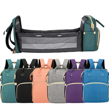 

Diaper Bag Backpack Stroller Bag Large Baby Bed Bag for Mommy with Hooks Baby Changing Maternity Bags Bebe Organizer Bag