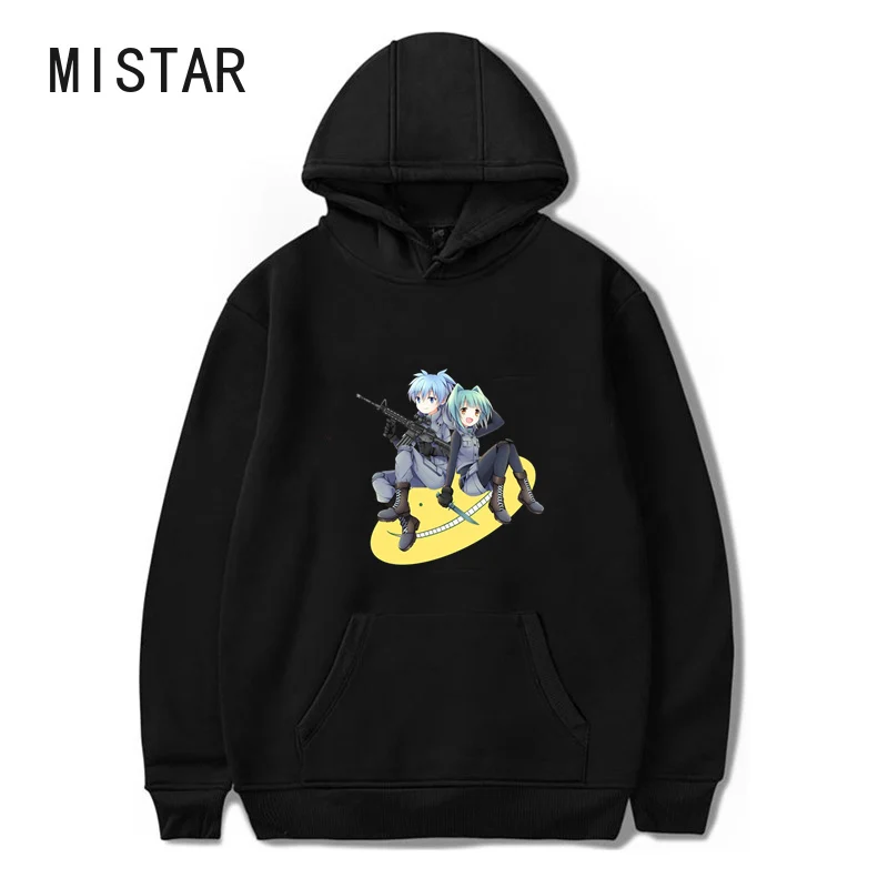 

Japanese Anime Sweatshirt Cartoon Shiota Nagisa Hoodies Long Sleeve Hoodies Female Loose Casual Sweatshirt Hoodie Women
