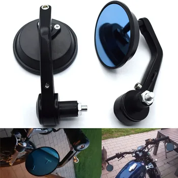 

Universal motorcycle 7/8" 22mm handlebar end rearview mirrors For KAWASAKI Z250 Z300 Z750 Z750S Z750R Z800 Z900 Z1000