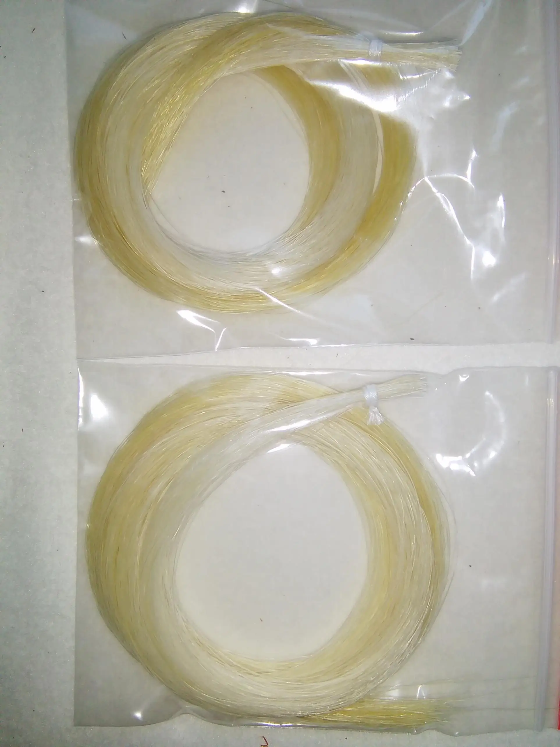 Generic 1 Beam Quality Violin Bow Hair 6 Grams Black Horse Hair Or