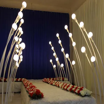 

Wedding birthday party decoration LED lamp column stage T stage decoration props customization