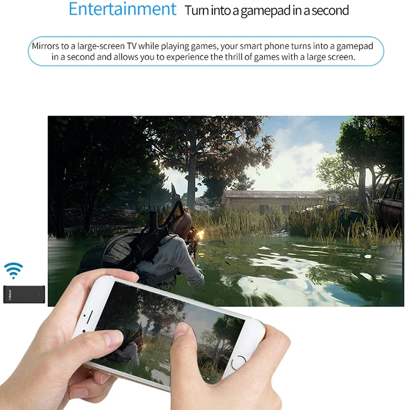 Abkt-mirascreen OTA tv Stick Smart tv HD Dongle Беспроводной приемник D2