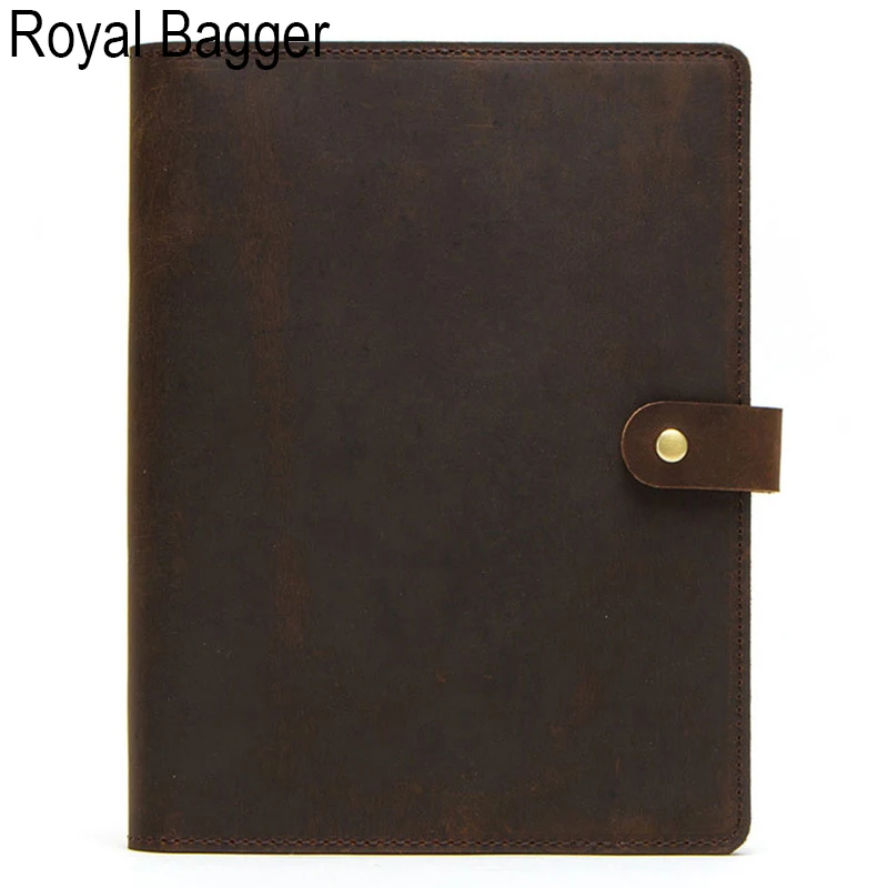 Мужской портфель для ноутбука Royal Bagger повседневная вместительная ретро сумка из