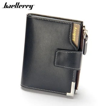 

Baellerry Brand Wallet Men Leather Men Wallets Purse Short Male Clutch Leather Slim Wallet Quality Mens Money Bag Luxury Purses