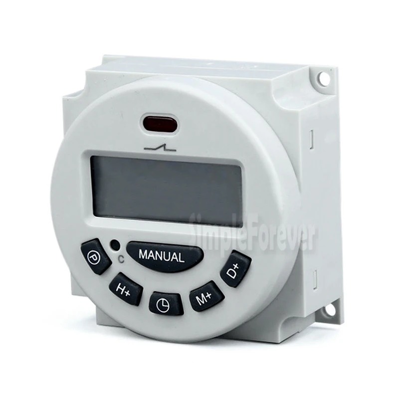 50pcs/lot L701 DC AC Digital LCD Power Timer Programmable Time Switch 16A Timers Groups of Programs 12V 24V 110V 220V