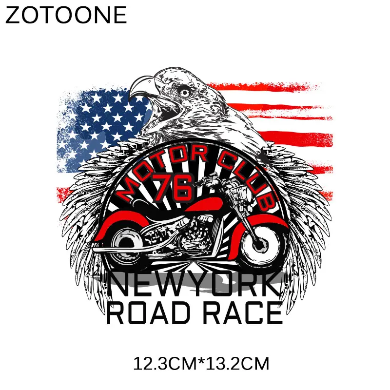 1645 ZOTOONE мотоциклетные Пластыри для мотор для одежды Rider глажка на пластыри наклейки DIY теплопередача аксессуары моющиеся аппликации E - Цвет: 1645