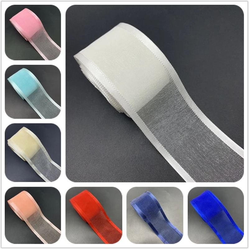 Satin Edge Ribbon Organza Ribbon 5yards 20mm 25mm 38mm For Bow Wedding Christmas Decoration Handmade DIY Wrapping Crafts ribbon decoration satin ribbons ribbon supplies christmas ribbon organza ribbon wrapping ribbon satin ribbon sewing ribbon