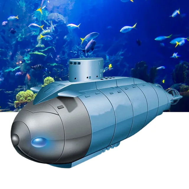 Mini RC Submarine Speed Boat 6 Channels Smart Electric Drone Model Remote Control Educational Toys Gifts Display Mold 2