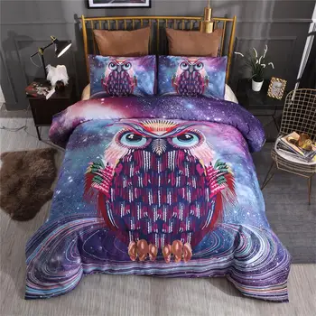 

BEST.WENSDf05 Quality Super soft Unicorn Bedding Cartoon Duvet Cover set 3D Dinosaur World bed set 2/3pcs Twin kids bedding set
