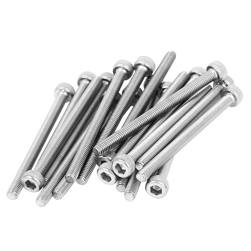 M3x45mm 0,5 мм Шаг болты Торцевая головка шестигранный ключ шурупы 30 шт