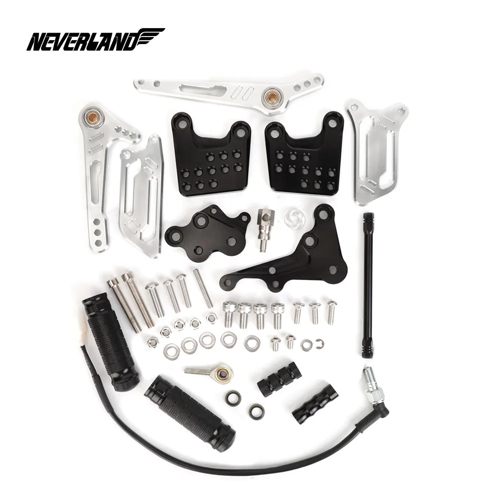 Подножки сзади, настраиваемый, CNC, пригодный для Suzuki GSXR750 1996 1997 1998 1999 2000 2001 2002 2003 2004 2005