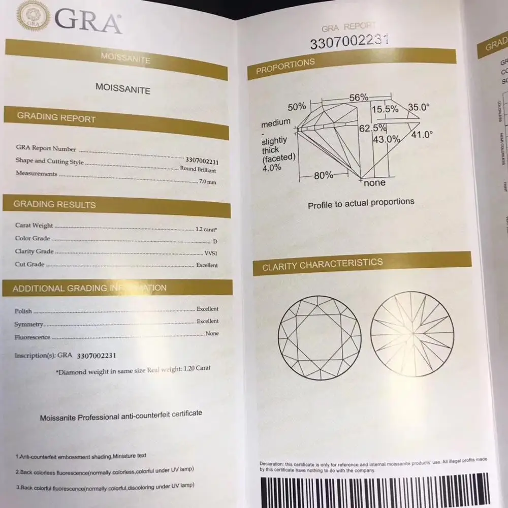 Круглые серебряные кулоны Moissanite в стиле стихов еврей, 1.20ct D VVS, роскошные Подвески Moissanite Weding для женщин