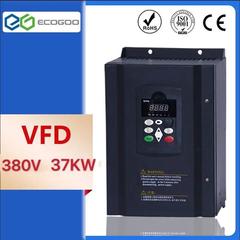 Для России! 37KW/3 фазы 380V/75A преобразователь частоты-Бесплатная доставка-векторное