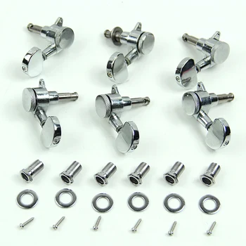 

Chrome Locking Guitar Tuners Pegs tuning Machine Heads 3R3L Guitar Set