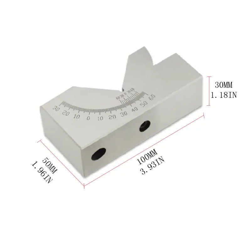 AP30 инструменты производитель Калибр для точного измерения микро регулируемый угол V блок фрезерование установка от 0 до 60 градусов угол пластины блок угол Калибр