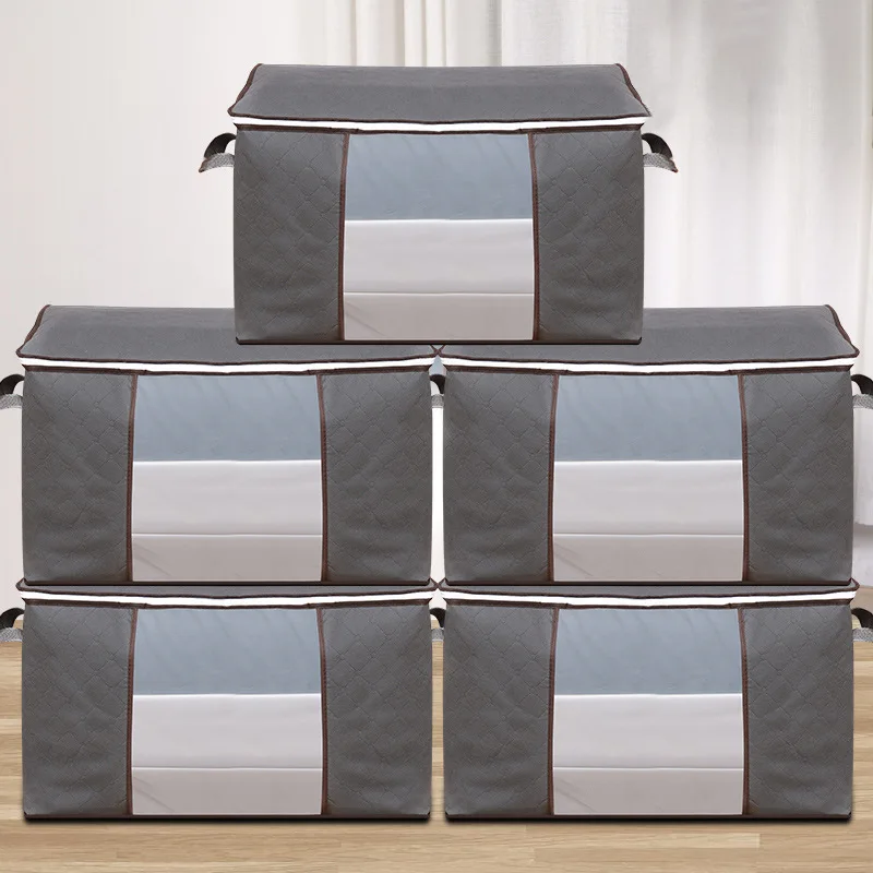 Одежда Стёганое Одеяло сумка для хранения шкаф под кроватью Организатор детские