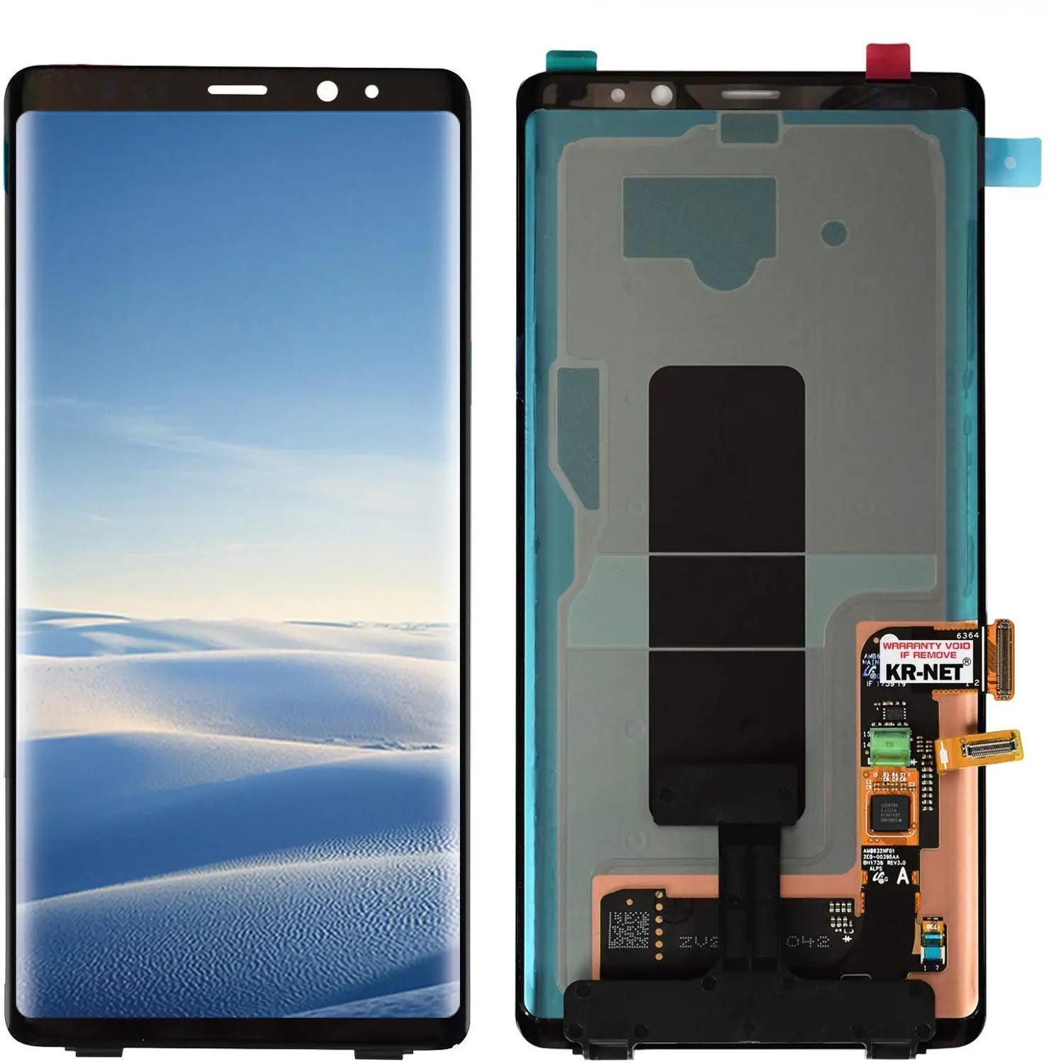 

Original 100% Super AMOLED Lcd For Samsung Note 8 Screen N9500 N950Fd N950U Screen For Samsung Note8 Lcd With Black Spots