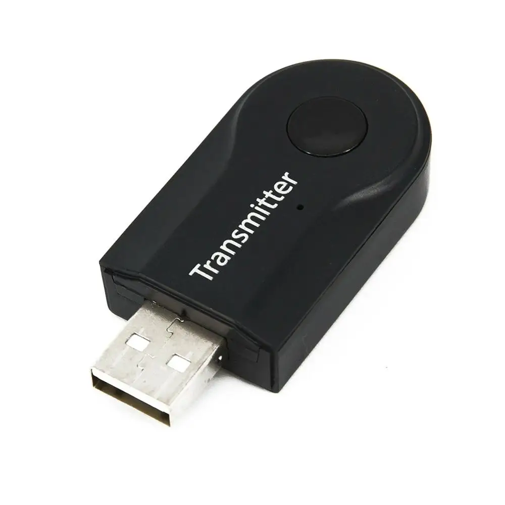 3,5 мм Беспроводной Bluetooth передатчик 2-в-1 A2DP-Audio-Cinch 3,5 мм AUX+ USB Адаптер HUB Hi-Fi