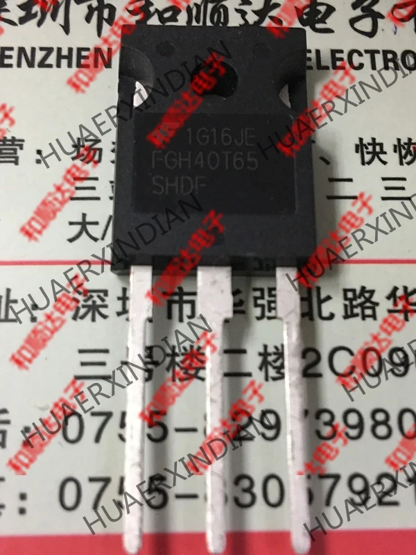 10 шт./лот и FGH40T65SHDF-247 650V 40A