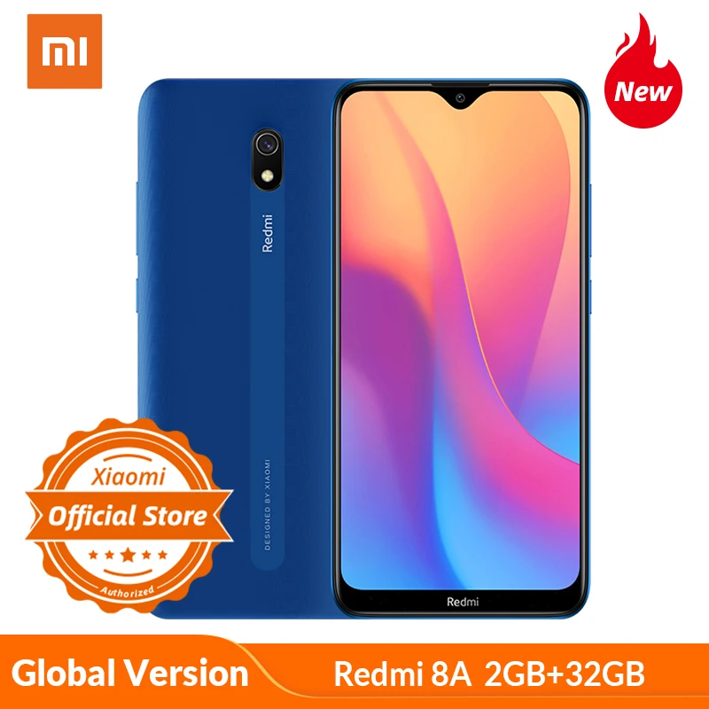 Промокод: PRAZDNUEM10 Смартфон Xiaomi Redmi 8A с глобальной версией 2 Гб 32 ГБ 5000 мАч
