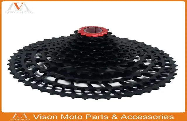 Freewheel Mountain Bicycle Freewheel 11S Speed 11-50T Cassette Sprocket Ultralight Flywheel Road Bike Light Only 490g 9*9*6cm