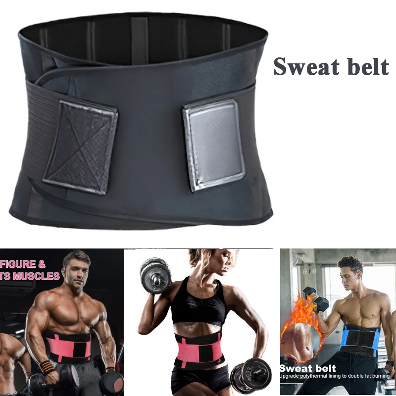 black sweat belt