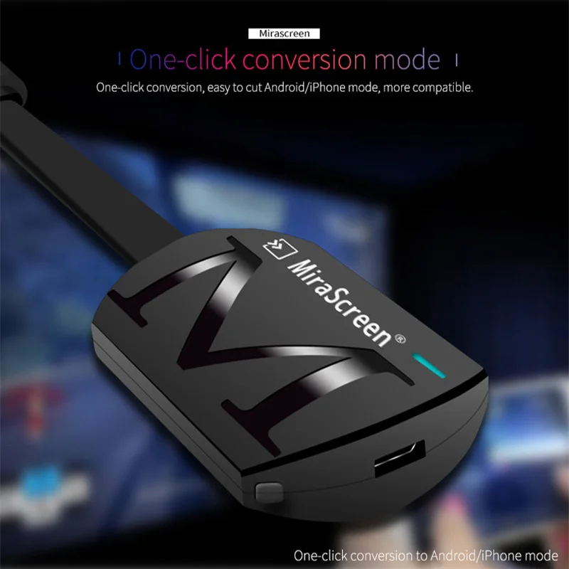 MiraScreen G4 ТВ палка ключ Anycast HDMI WiFi Дисплей ТВ приемник Miracast для Google хром литой Android IOS Телефон