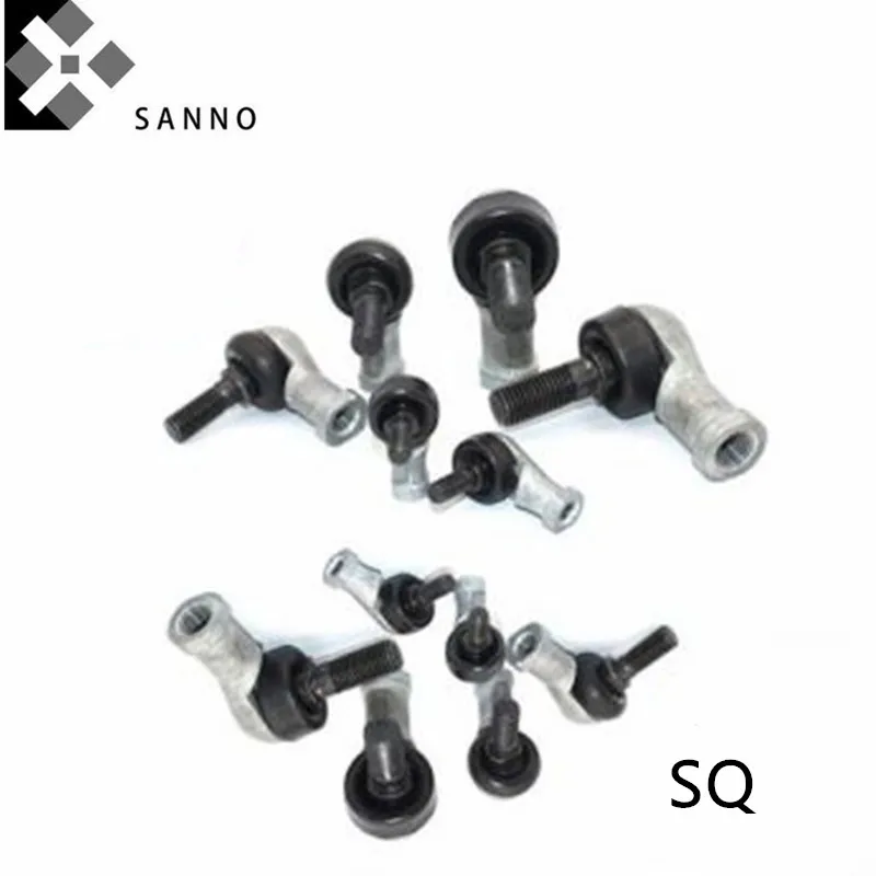 SQ / SQZ series straight joint spherical plain bearing connector ball rod end universal head pole | Инструменты