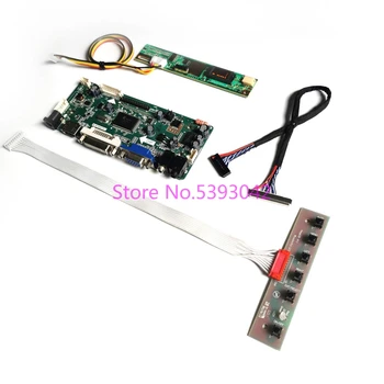 

Fit LP154W01(TL)(B5)/(TL)(B6)/(TL)(B7)/(TL)(C1)/(TL)(C5) 1280*800 15.4" VGA HDMI LVDS 30-Pin 1CCFL monitor controller board kit