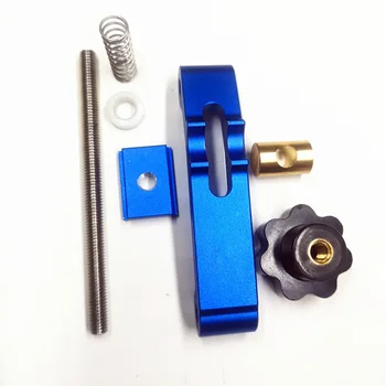 

2PCS Aluminum Alloy Quick Acting Hold Down Clamps Set T-Slot T-Track Woodworking Tools Old Down Device For T-Slot T-Tracks Clamp