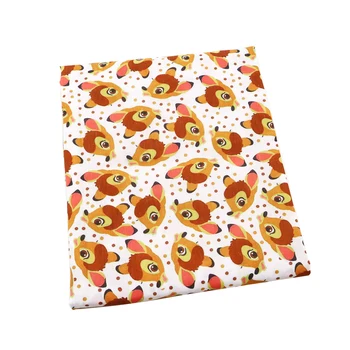 

david angie 50*140cm Polyester Cotton Fabric Cartoon Princess Patchwork Printed Fabric for Tissue Kids Clothes Sewing Doll,c3697