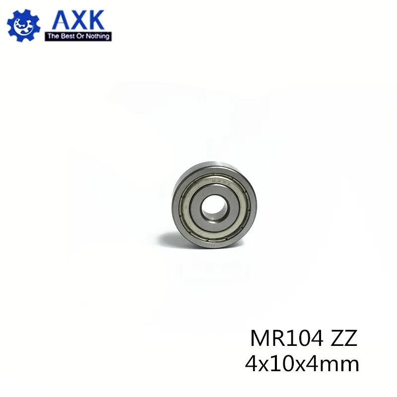 MR104ZZ подшипник ABEC-1(10 шт.) 4*10*4 мм миниатюрный MR104 zz, шариковые подшипники L-1040 X2ZZ MR104Z