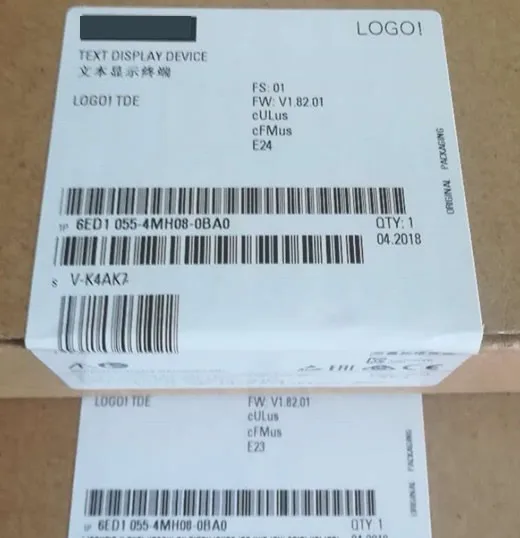 

6ED1055-4MH08-0BA0,6ED 1055-4MH08-0BA0,LOGO! TD Text Display, 6-line, 3 background colors, 2 Ethernet ports,NEW & ORIGINAL 100%