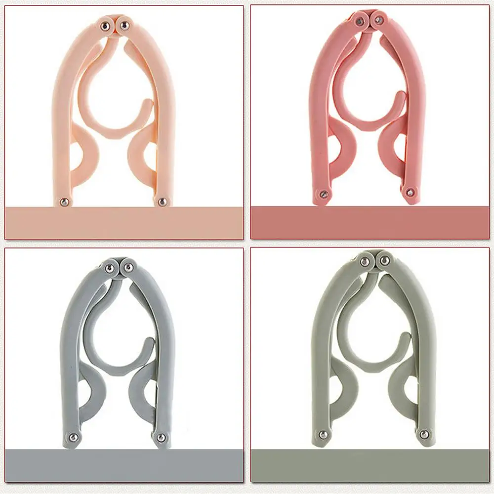 E-doo Magic Folding Hangers Portable Travel Plastic Clothes Coat Racks for Home Outdoor Clothing Hanger | Дом и сад